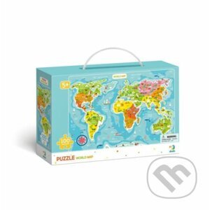 Puzzle Mapa Světa - Dodo