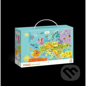 Puzzle Mapa Evropy - Dodo