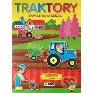 Traktory - Samolepková knížka - SUN