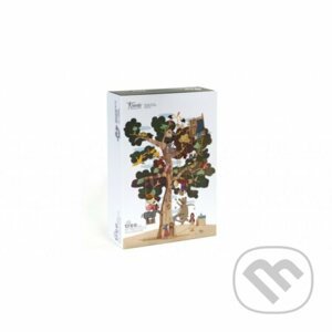 Obojstranné veľké puzzle strom - Londji