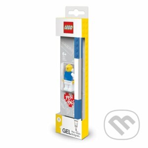 LEGO Gelové pero s minifigurkou, modré - LEGO