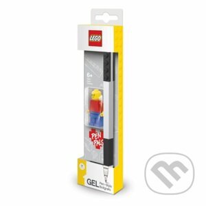 LEGO Gelové pero s minifigurkou, černé - LEGO