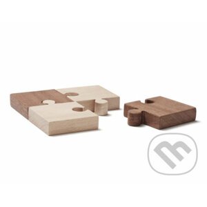 Puzzle drevené 4 ks Neo - Kids Concept