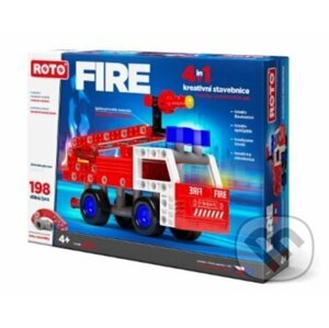 ROTO 4v1 FIRE, 198 dílků - EFKO karton s.r.o.