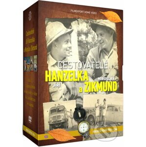 Cestovatelé Hanzelka a Zikmund: Sběratelská kolekce - LIMITOVANA EDICE DVD