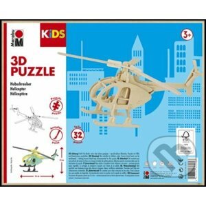 3D Puzzle - Helicopter - Marabu