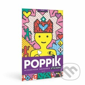 Samolepkový plagát Pop Art - Poppik