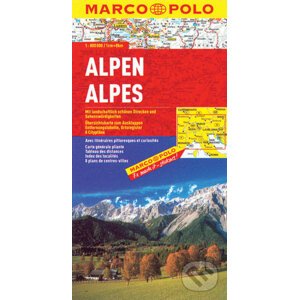 Alpen 1:800 000 - Marco Polo