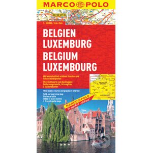 Belgien, Luxemburg 1:300 000 - Marco Polo
