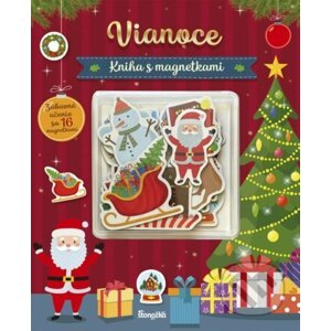 Kniha s magnetkami: Vianoce - Stonožka