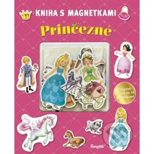 Kniha s magnetkami: Princezné - Stonožka