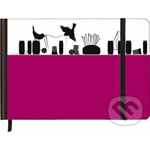 Silhouettes Sewing Birds Cahier - Te Neues