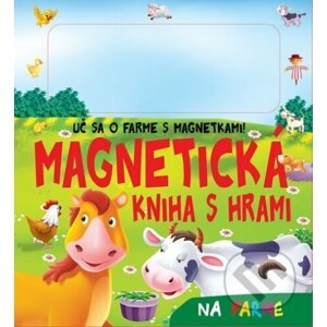 Magnetická kniha s hrami - Na farme - Foni book