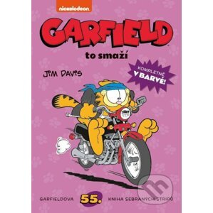 Garfield 55: Garfield to smaží - Jim Davis