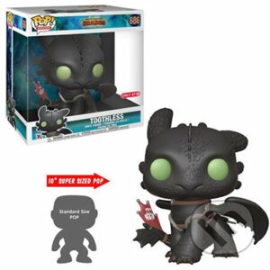 Funko POP Deluxe 10": How To Train Your Dragon 3 -Toothless - Funko