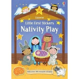Little First Stickers Nativity Play - Felicity Brooks, Kay Widdowson (ilustrátor)