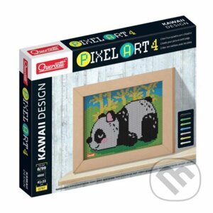 Pixel Art 4 Kawaii Panda - Quercetti