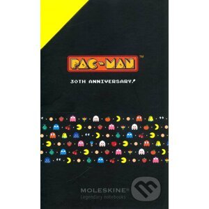 Moleskine - sada 4 stredných čistých Pac-Man zápisníkov - Moleskine