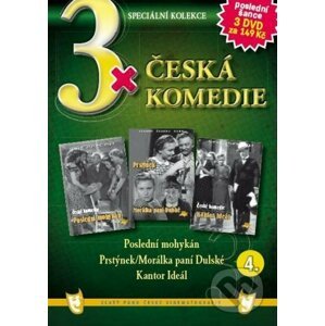 3x Česká komedie IV DVD