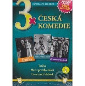 3x Česká komedie VII DVD