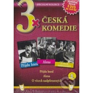 3x Česká komedie VIII DVD