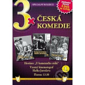 3x Česká komedie I DVD