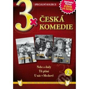 3x Česká komedie II DVD