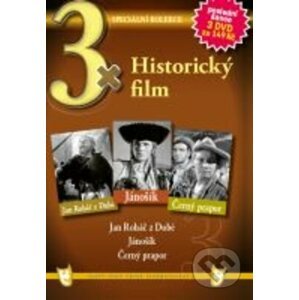 3x Historický film DVD