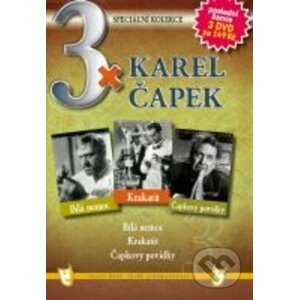 3x Karel Čapek DVD