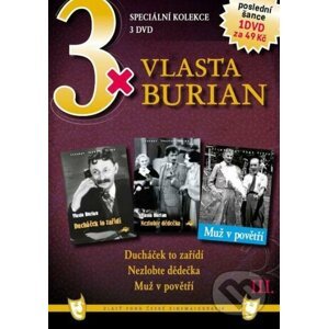 3x Vlasta Burian III. DVD