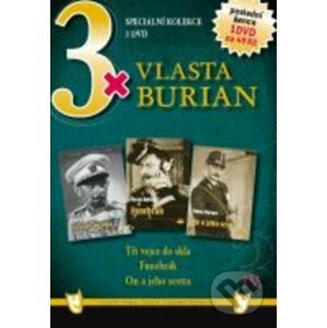 3x Vlasta Burian IV. DVD