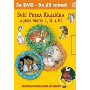 Svět Petra Králíčka a jeho přátel I.- III. DVD