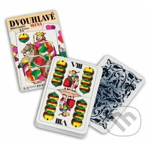 Dvojhlavé hracie karty mini - Lauko Promotion