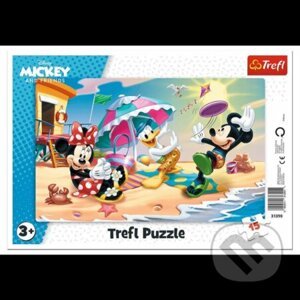 Mickey a Minnie / Zábava na pláži - Trefl