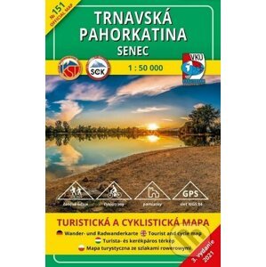 Trnavská pahorkatina - Senec 1:50 000 - VKÚ Harmanec