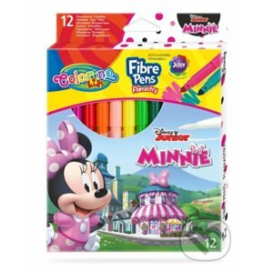 Colorino Disney Junior Minnie - fixy 12 barev - Colorino