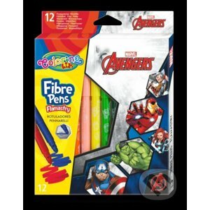 Colorino Marvel Avengers - fixy 12 barev - Colorino