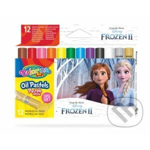 Colorino Disney Frozen - olejové pastely 12 barev - Colorino