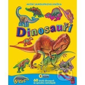 Dinosauři - akční samolepková knížka - SUN