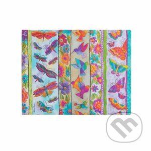 Paperblanks - kniha hostí Hummingbird & Flutterbyes - Paperblanks