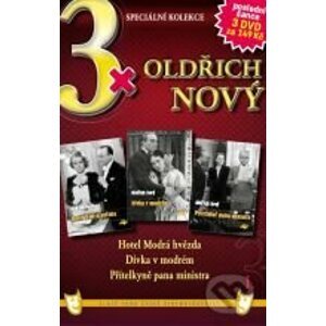 3x Oldřich Nový I DVD