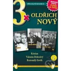 3x Oldřich Nový II DVD