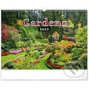 Nástěnný kalendář Gardens 2022 - Presco Group