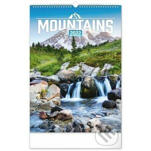 Nástěnný kalendář Mountains 2022 - Presco Group