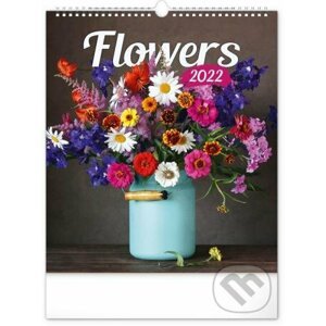 Nástěnný kalendář Flowers 2022 - Presco Group