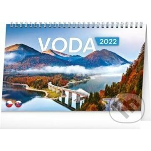 Stolní kalendář / stolový kalendár Voda 2022 - Presco Group