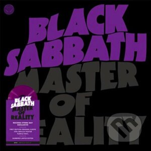 Black Sabbath: Master Of Reality LP Purple - Black Sabbath