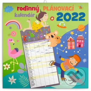 Rodinný plánovací kalendár 2022 - Presco Group