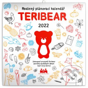 Rodinný plánovací kalendář Teribear 2022 - Presco Group