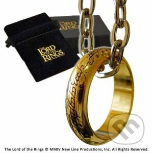 Replika Jeden prsten - Pán prstenů (The Lord of the Rings) - Noble Collection